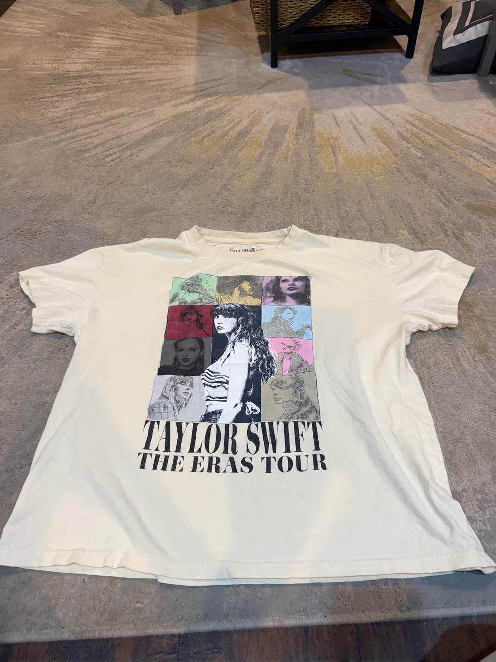 Official Taylor Swift Eras Tour Graphic Tee | Cream/Beige |‎ Size
Large
